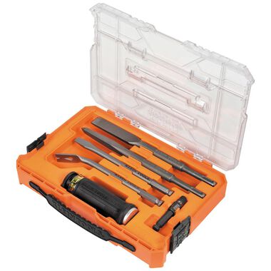 Klein Tools SDS Demolition Driver Set, 6 Pieces