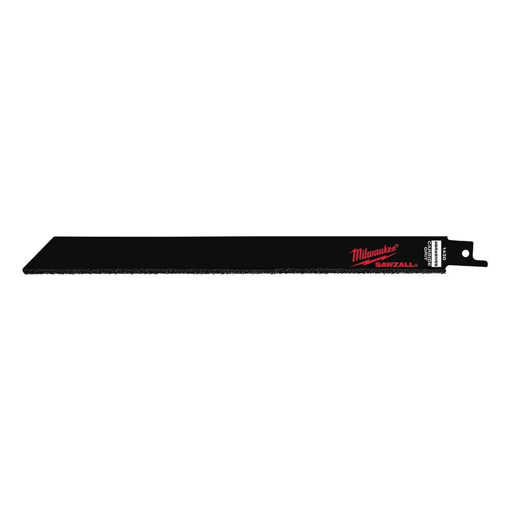 Milwaukee 9 in. Carbide Grit SAWZALL Blade 3 Pack - 48-00-1430