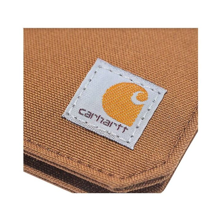 Carhartt Brown 700D Nylon Duck Bifold Wallet, large image number 5