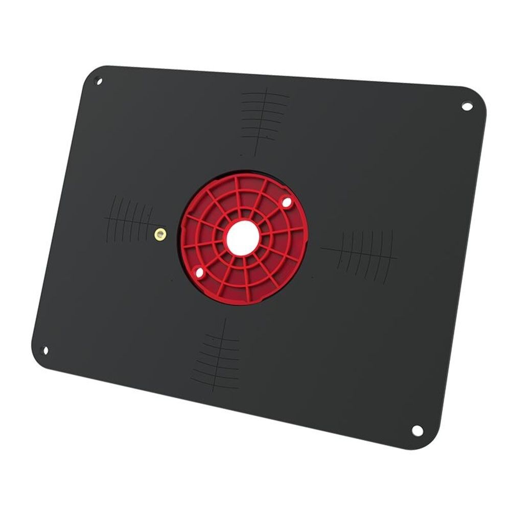 PRS4036 Router Table Insert Plate Kit With Level-Loc Rings - Fits Bosch 1617 & Porter Cable 690/890