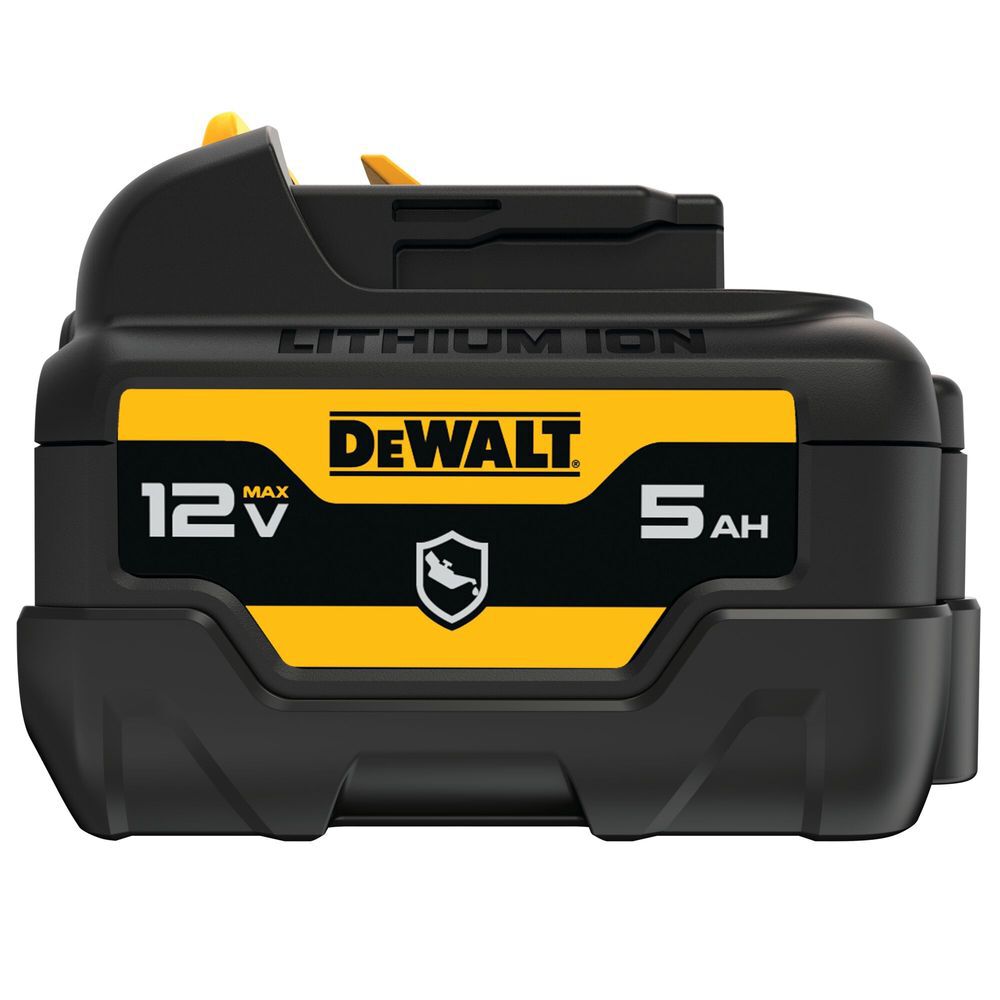 DEWALT 12V Max 12V 5Ah Oil Resistant Lithium Ion Power Tool Battery Pack with Fuel Indicator, large image number 2