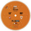 CMT 10in 80 TPI ITK Plus Melamine and Ultra Finish Saw Blade, small image number 1