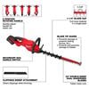 Milwaukee M18 FUEL 24 Inch Hedge Trimmer Kit, small image number 4