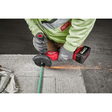 Milwaukee M18 FUEL 4 1/2inch / 5inch Braking Grinder Paddle Switch No Lock Kit, large image number 18