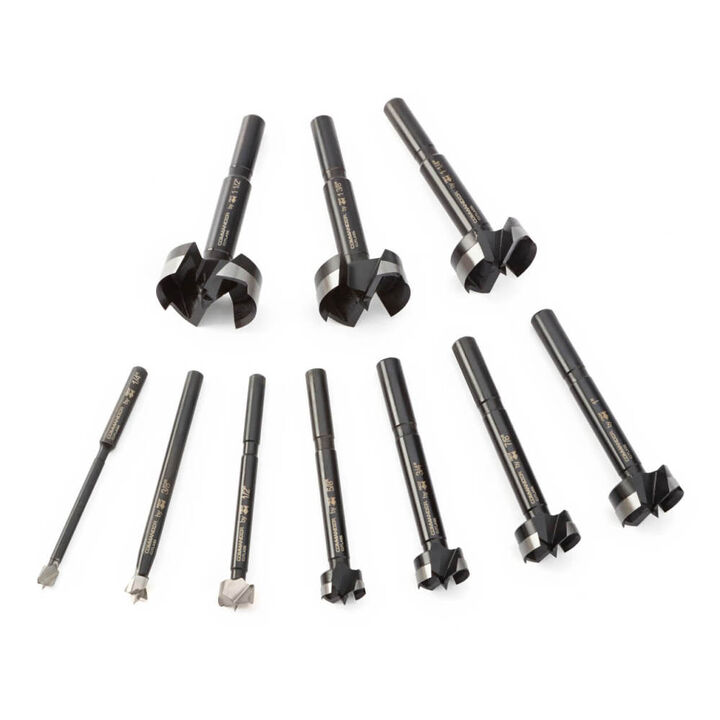Commander Tool Steel Forstner Bit Set in Wooden Box 10 Pieces, large image number 2