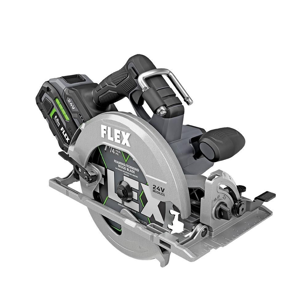 FLEX 24V 7-1/4-In Circular Saw Kit, large image number 3