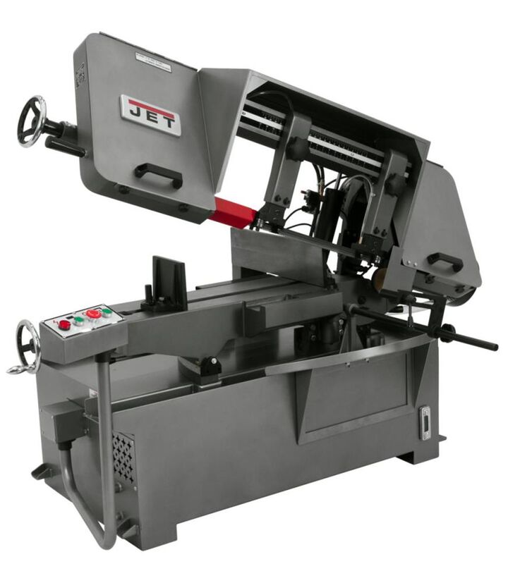 JET J-7040M 10 In. x 16 In. Horizontal Mitering Bandsaw 3PH, large image number 1