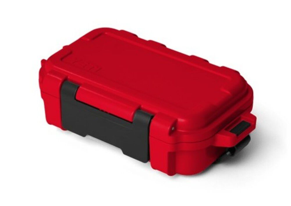 YETI LoadOut GoBox 1 Waterproof Ultra Portable Gear Case Rescue Red – 26010000501