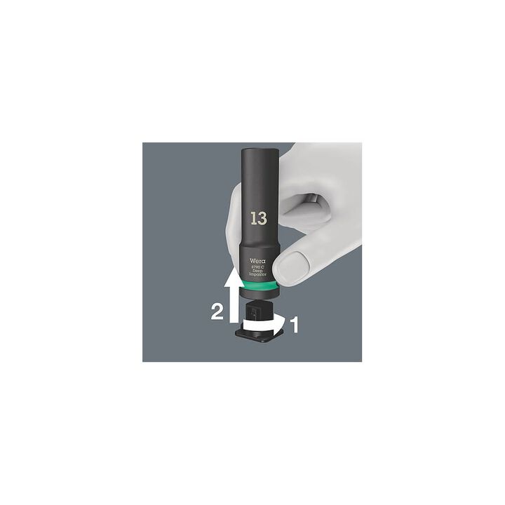 Wera Tools 11pc 8790 C Impaktor Deep Set 1, large image number 6