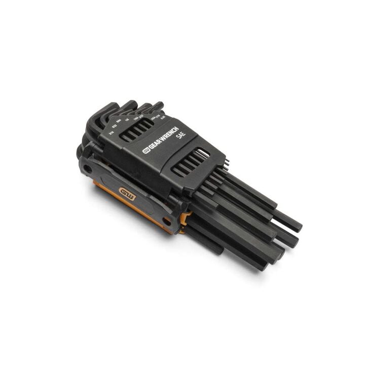 GEARWRENCH SAE/Metric Hex Key Set Long Arm 26pc, large image number 6