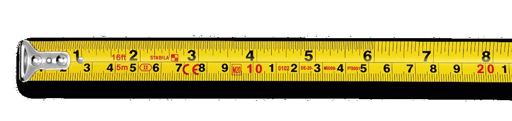 Stabila Tape Measure BM 100 10 Feet CM+Inch, large image number 3