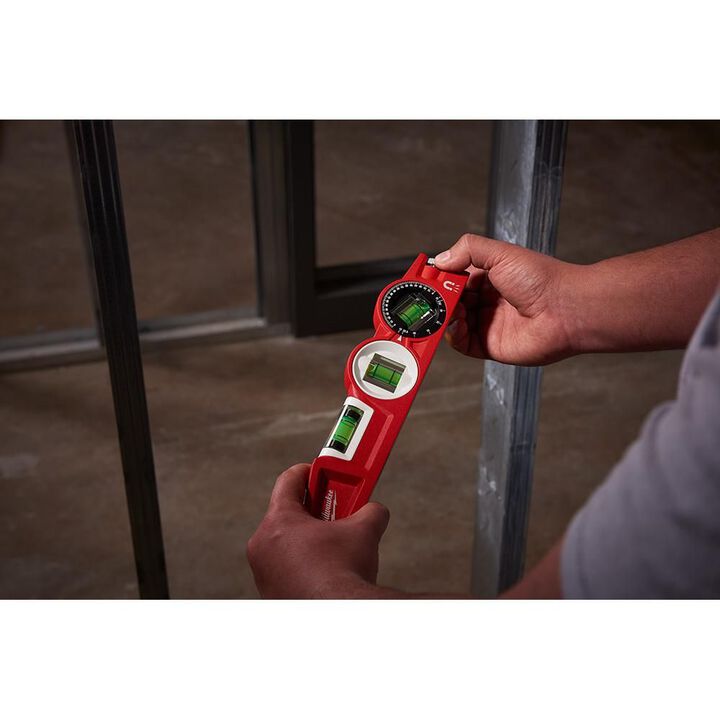 Milwaukee 10 in. Die Cast Torpedo Level with 360 Degree Locking Vial, large image number 1