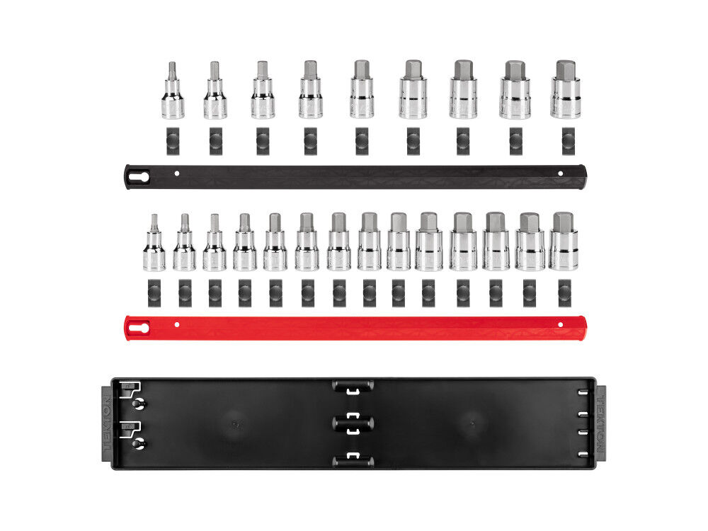 Tekton 1/2 Inch Hex Bit Socket Set, 23 Piece (1/4-3/4 Inch, 6-19 mm), large image number 2