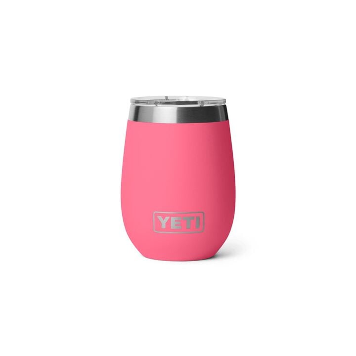 YETI Rambler 10 Oz Wine Tumbler with Magslider Lid Tropical Pink