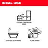 Milwaukee M18 Drum Machine for 3/8-1/2 Cable, small