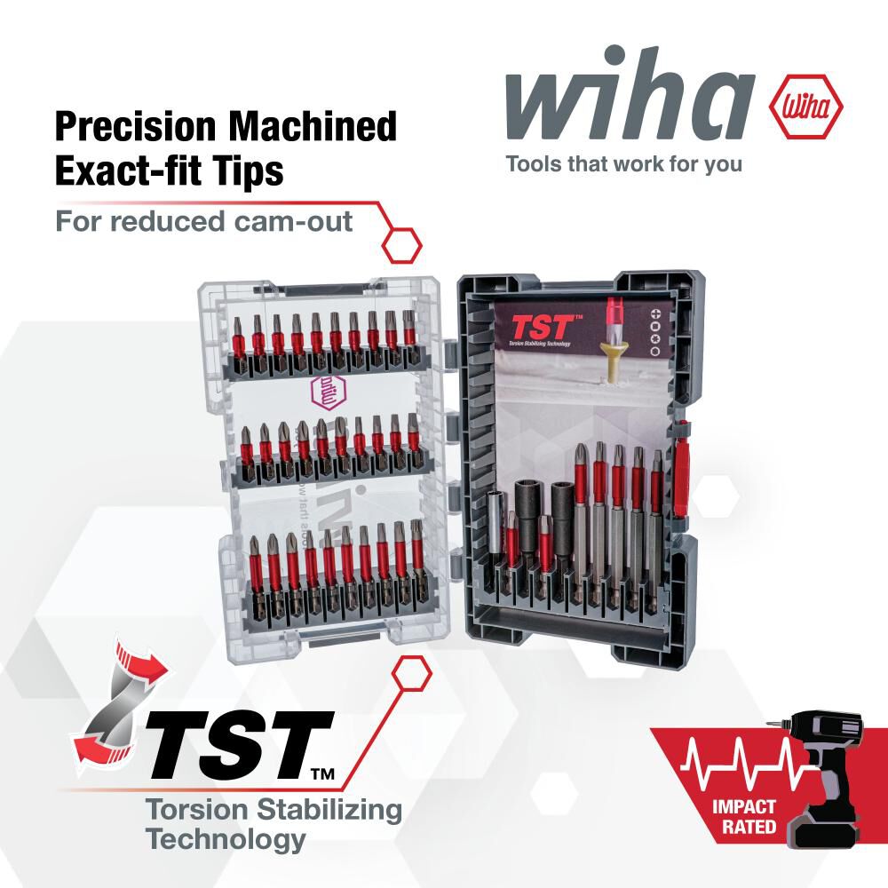 Wiha MaxxTor Impact Bit Set 40 Pieces, large image number 2