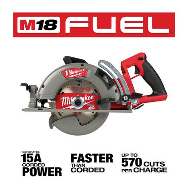 Milwaukee M18 FUEL Rear Handle 7-1/4 in. Circular Saw (Bare Tool), large image number 2