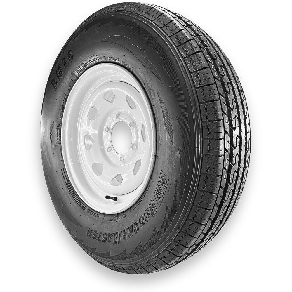 Rubbermaster Tire ST235/85R16 10P TL & MTD 16 x 6 8 on 6.5 SPOKE, large image number 2