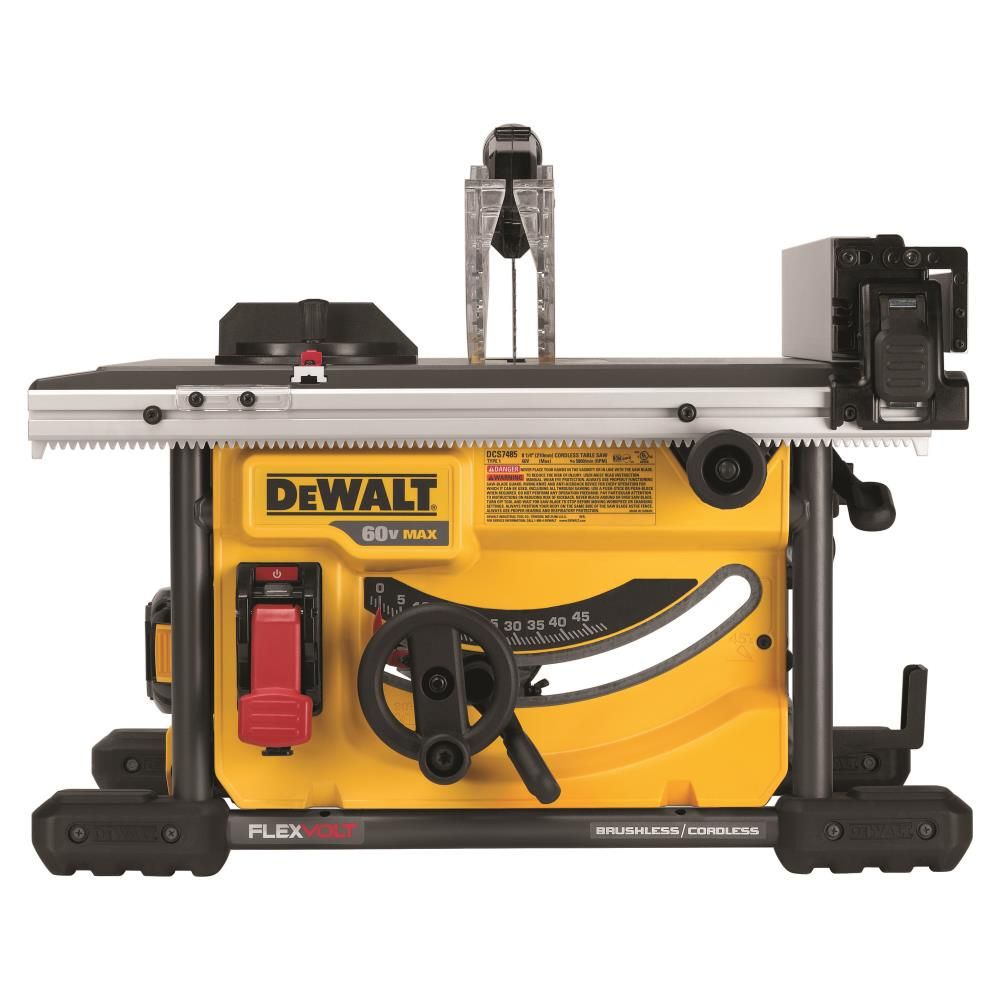 DEWALT FLEXVOLT 60V MAX 8-1/4In Table Saw Kit, large image number 7