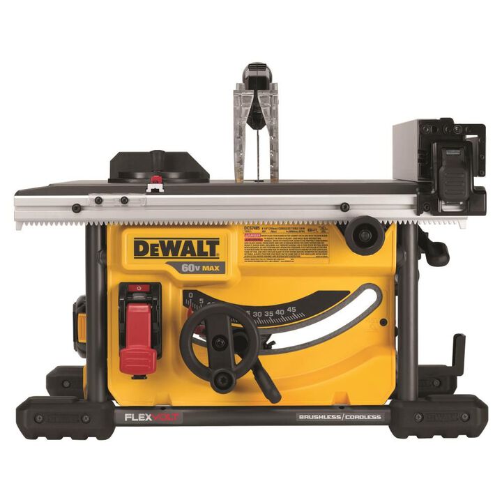 DEWALT FLEXVOLT 60V MAX 8-1/4In Table Saw Kit, large image number 6