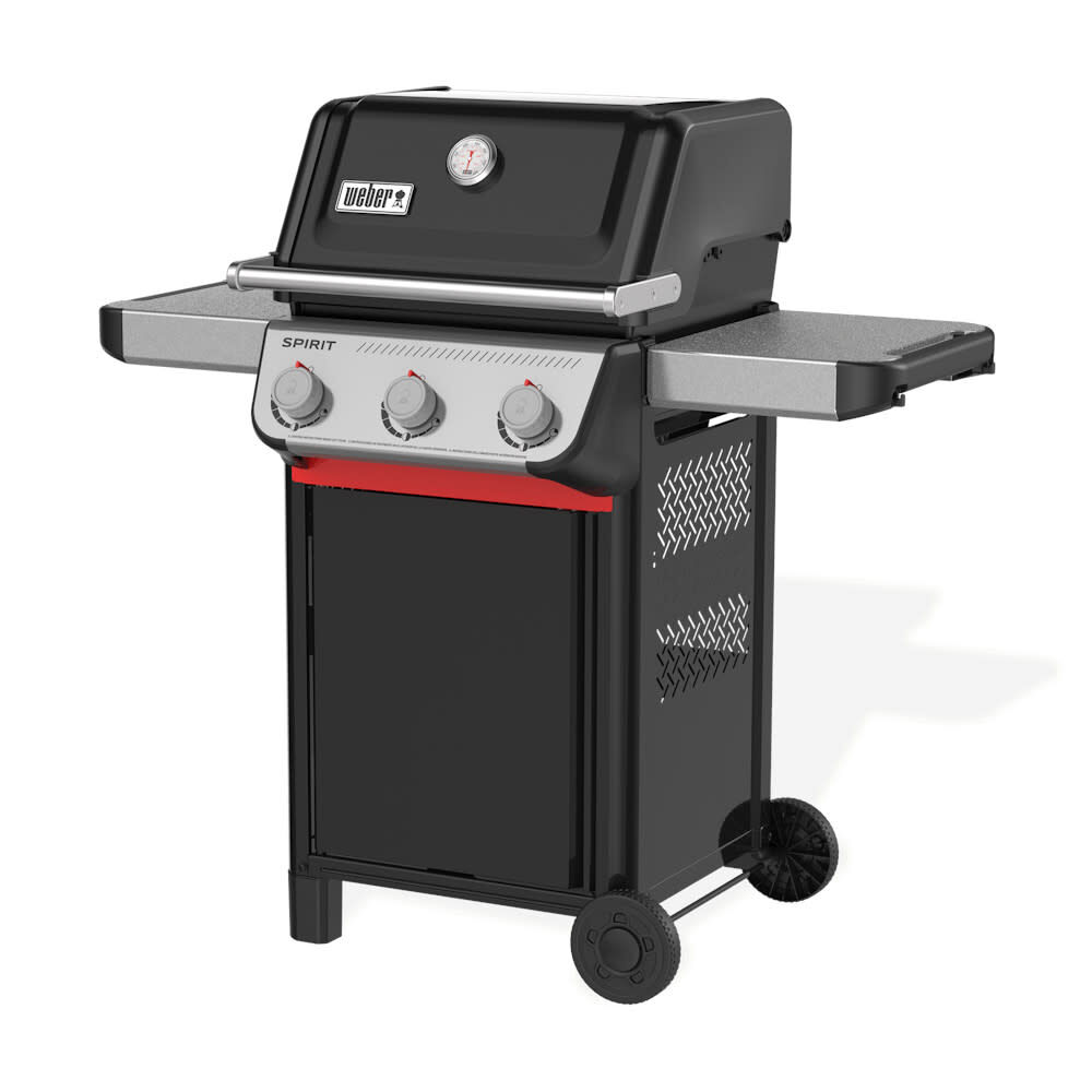 Weber Spirit E-310 26.6 Inch 3-Burner 24000 BTU Black Liquid Propane Gas Grill, large image number 2