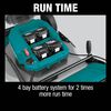 Makita 18V X2 (36V) LXT LithiumIon Brushless Cordless 21in Self Propelled Lawn Mower Kit with 4 Batteries (5.0Ah), small