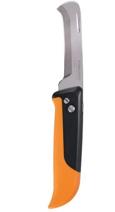 Fiskars Orange/Black Folding Produce Harvesting Knife