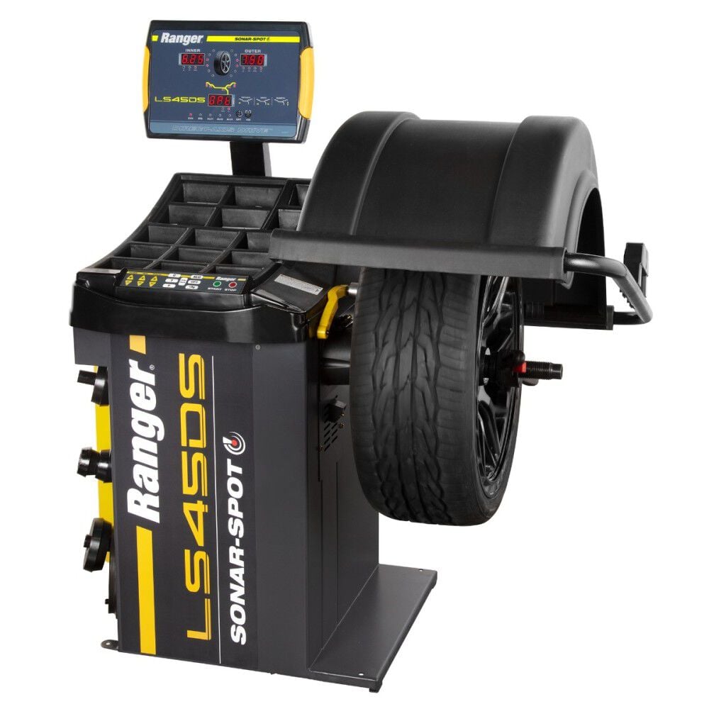 Ranger LS45DS 208-240V Sonar 3D Laser-Spot Wheel Balancer with Plate, large image number 3