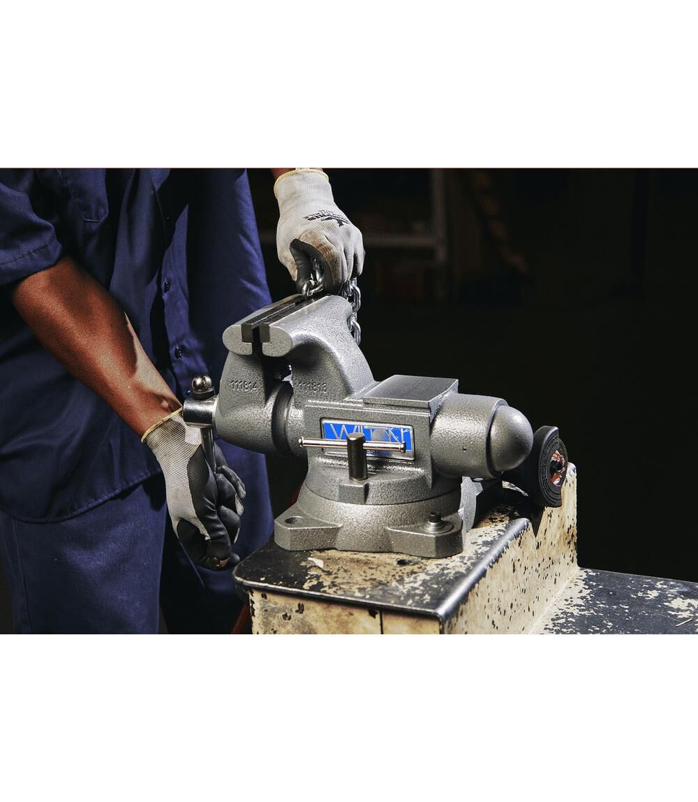 Wilton Tradesman 6-1/2 Round Channel Vise with Swivel Base, large image number 10