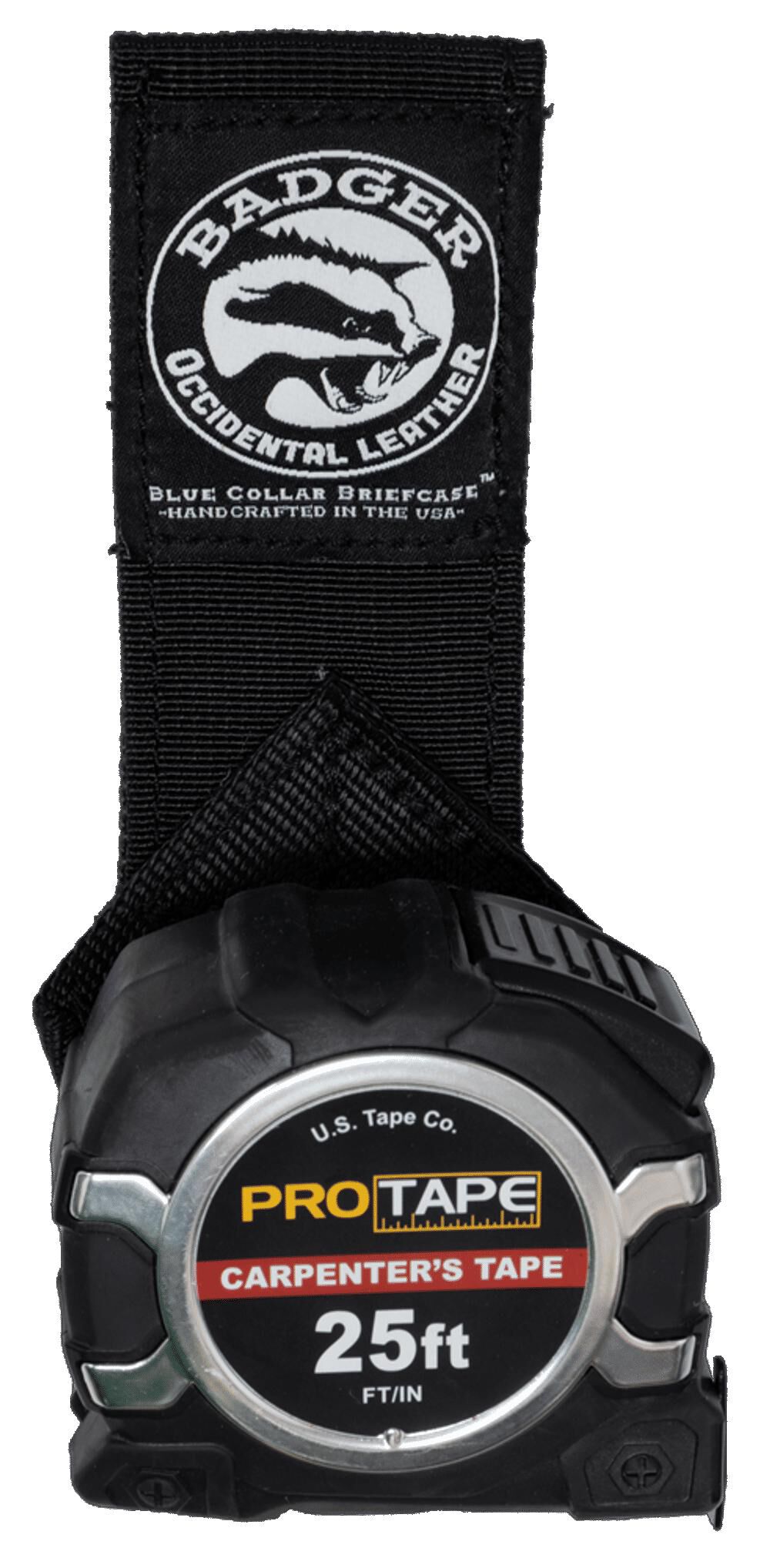 Badger Tool Belts Gun Loop, Black, large image number 4