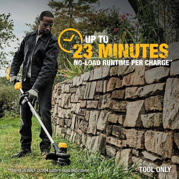 DEWALT 20 V MAX 13 In. Cordless String Trimmer (Bare Tool), large image number 7