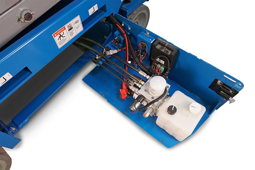 Genie 19' Scissor Lift 32in Width Electric with E-Drive, large image number 10
