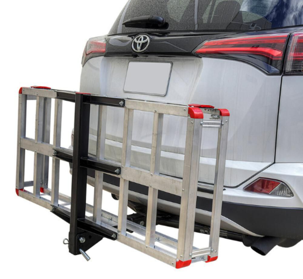 Large trailer hotsell hitch cargo carrier