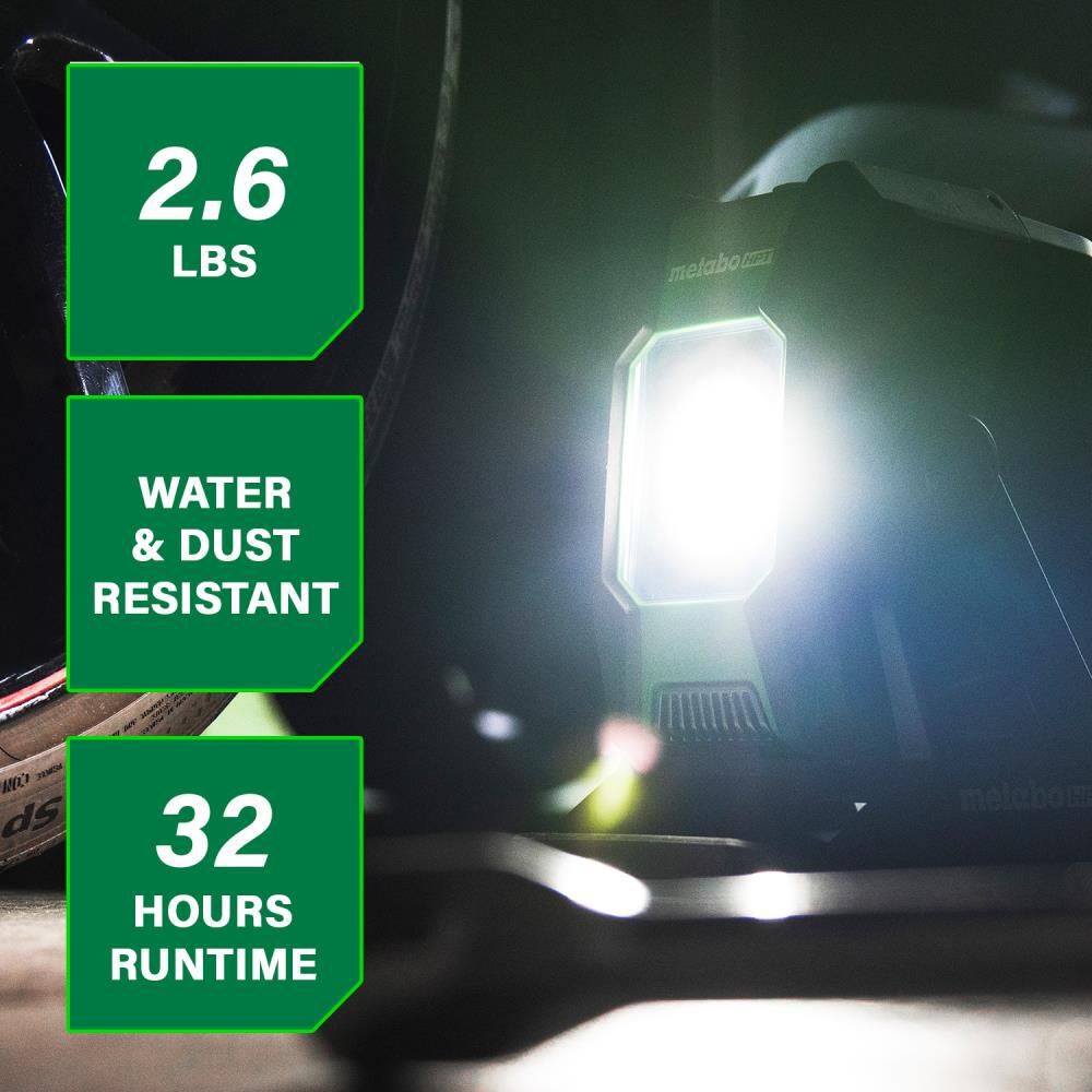 Metabo HPT 18V MultiVolt 2000 Lumen LED Work Light (Bare Tool), large image number 6