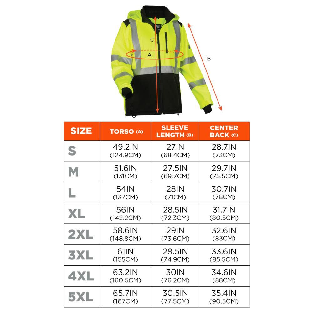 Ergodyne GloWear 8353 Jacket Softshell Water Resistant, large image number 6