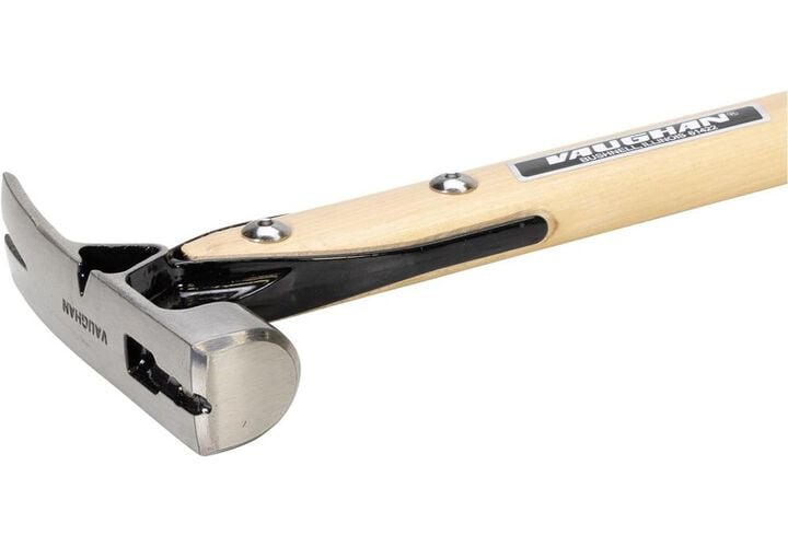 Vaughan 20 Oz Smooth Face Rip Hammer with Hickory Handle, large image number 6