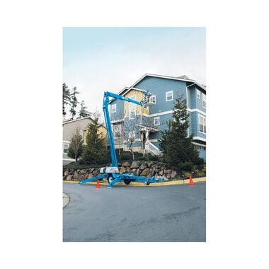 Genie 50 Ft. Trailer Mounted Articulating Boom Lift, large image number 4