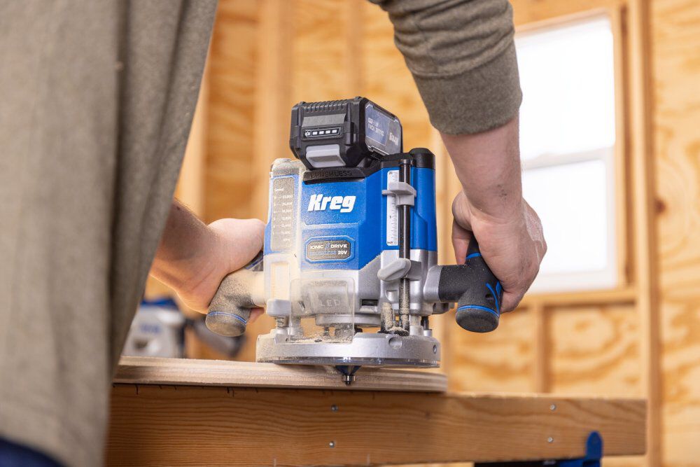 Kreg 20V Ionic Drive 2 -1/4 HP Plunge Router, large image number 3