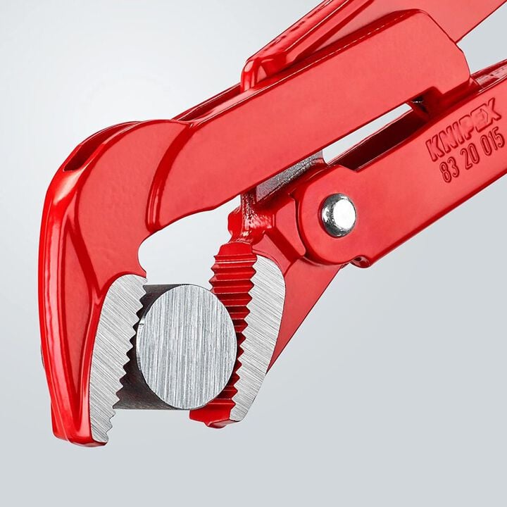 Knipex Pipe Wrench 45 Degree Angled 430 mm Swedish Pattern, large image number 3