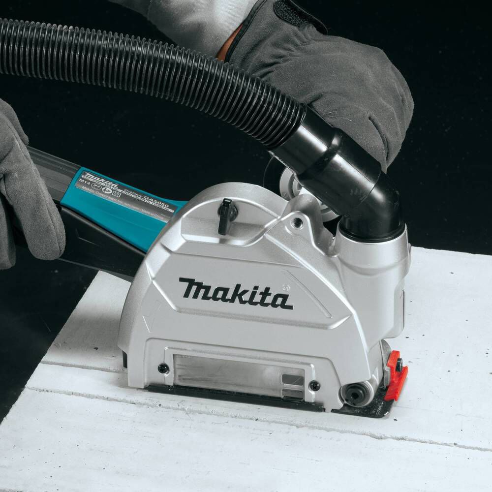 Makita 5in Tool less Dust Extraction Cutting/Tuck Point Guard, large image number 2