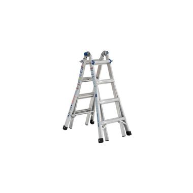 Werner 18 Ft. Reach Height Type IA Aluminum Multi-Position Ladder, large image number 0