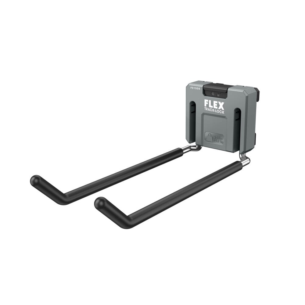 FLEX TRACK LOCK Large Folding Dual Straight Hook 2 Pack, large image number 2