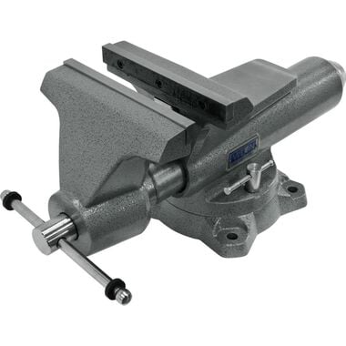 Wilton Mechanics Pro Vise 10 Jaw Width 12in Jaw Opening 360 Swivel Base, large image number 6