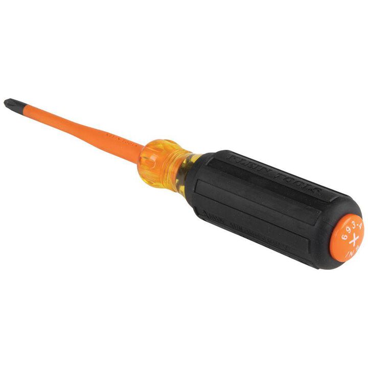 Klein Tools Slim-Tip Insulated Screwdriver #2, large image number 7