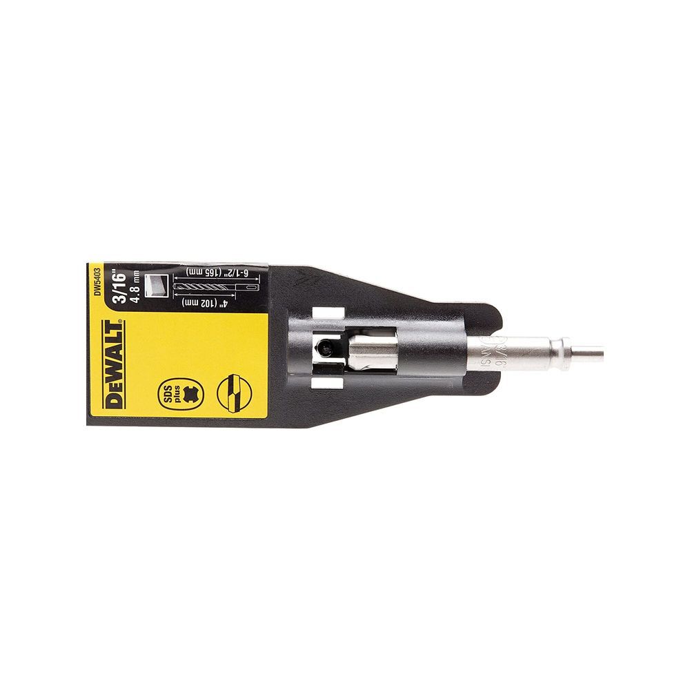 DEWALT 3/16 In. x 4-1/2 In. x 6-1/2 In. Rock Carbide SDS+ Hammer Bit, large image number 9