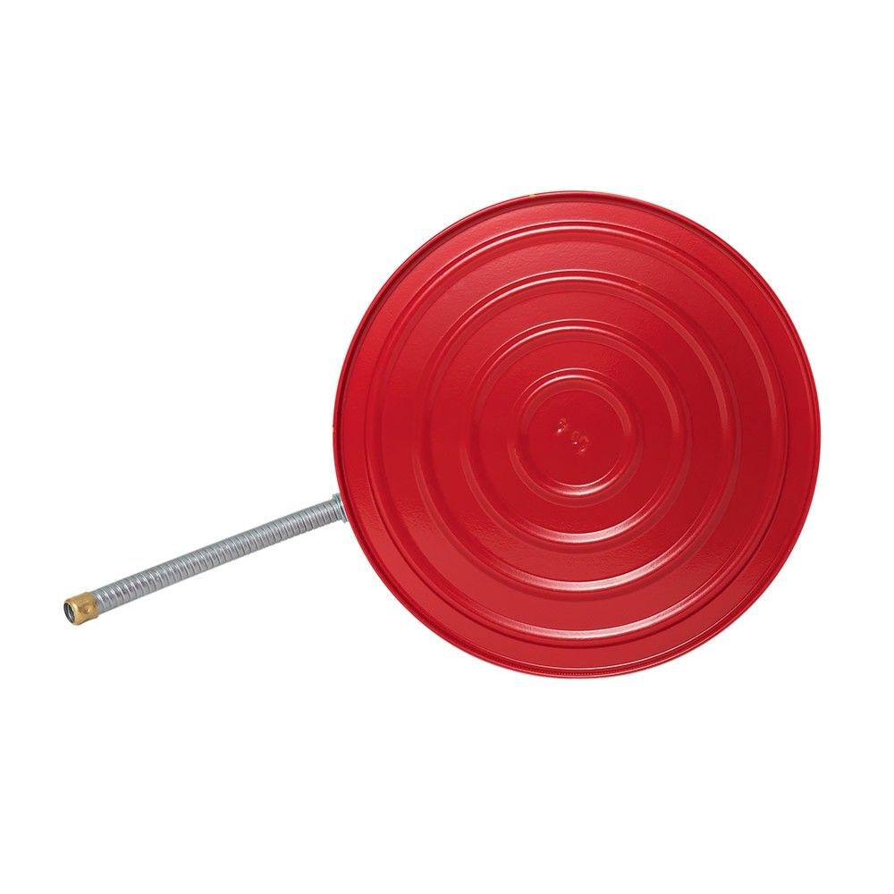 Eagle Manufacturing 5 Gallon Red Galvanized Steel Type II Safety Can with Metal Hose, large image number 6