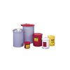 Justrite 30 Gallon Gray Waste Receptacle Safety Drum Can, small image number 3