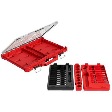 Milwaukee 1/2in Drive Ratchet & Socket Set with PACKOUT Organizer 47pc, large image number 10