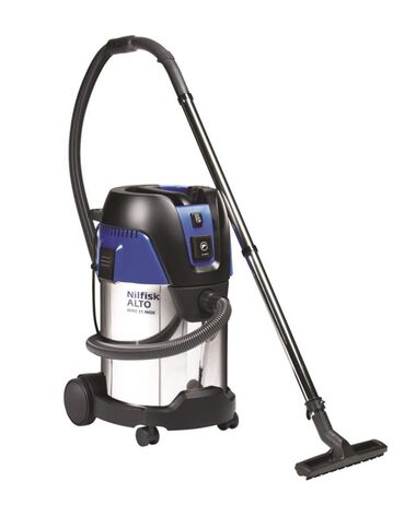 Nilfisk-Alto Aero 31 30 Liter Wet/Dry Vacuum with Stainless Steel Tank, large image number 0