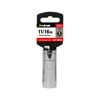 Allied International Pro-Grade 11/16 inch SAE 6-Point Deep Socket 3/8 inch Drive, small image number 1